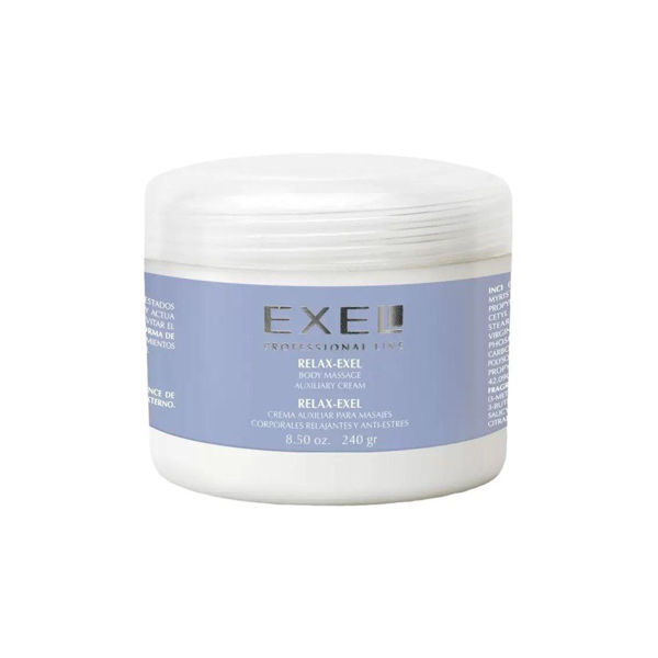 Imagen de Crema Auxiliar Para Masajes Exel Relax-Exel Anti-Estrés 240gr