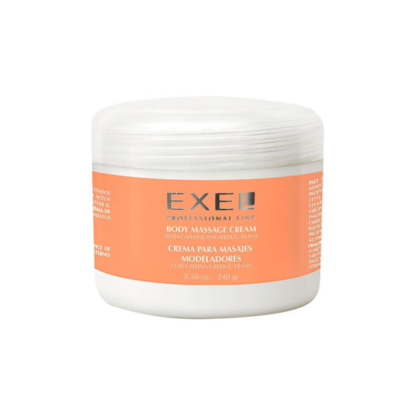 Imagen de Crema Para Masajes Modeladores Exel Con Cafeína Y Reduct-Trans 240gr