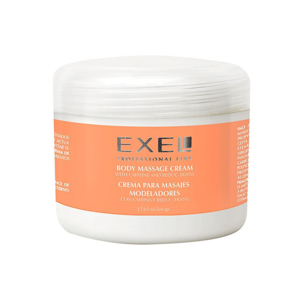 Imagen de Crema Para Masajes Modeladores Exel Con Cafeína Y Reduct-Trans 500gr