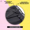 Imagen de Cartuchera Termix Eco Cuero Negro Porta Cepillos Herramienta