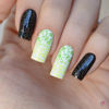 Imagen de Esmalte Para Uñas Gel Semipermanente Pink Mask Negro Glitter