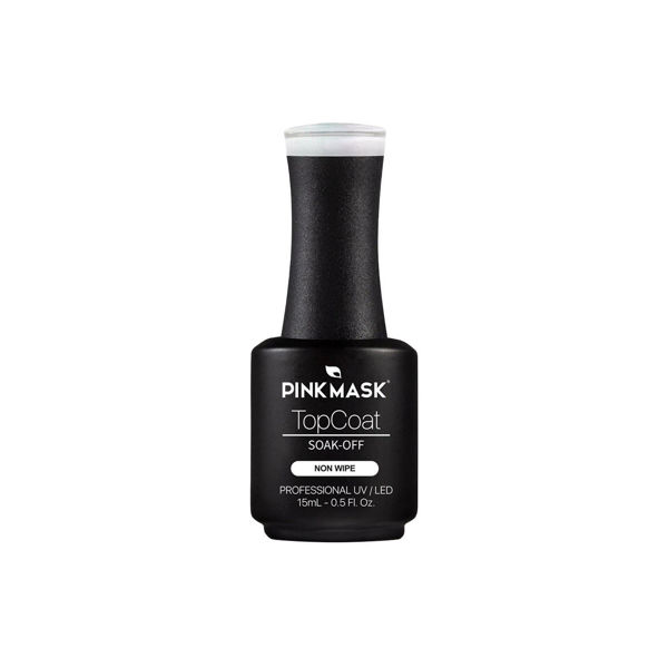 Imagen de Esmalte Para Uñas Gel Top Sellador Transparente Pink Mask