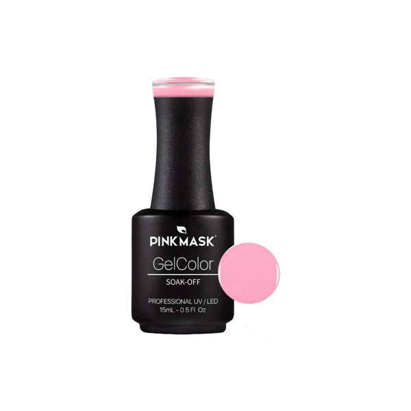 Imagen de Esmalte Para Uñas En Gel Semipermanente Pink Mask Rosa