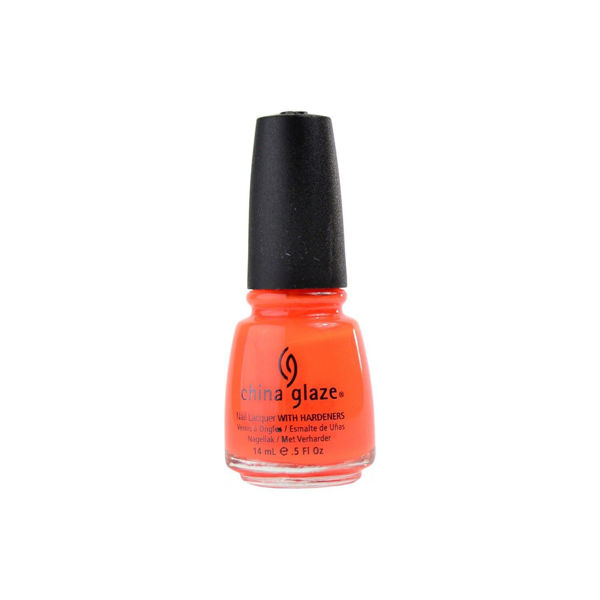 Imagen de Esmalte De Uña China Glaze Orange Knockout Naranja Neón 14ml