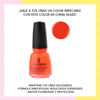Imagen de Esmalte De Uña China Glaze Orange Knockout Naranja Neón 14ml