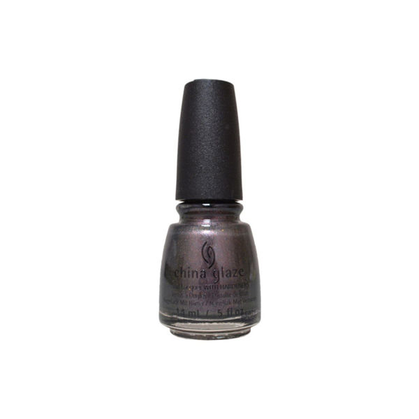 Imagen de Esmalte De Uña China Glaze Heroine Gris Y Glitter Rojo 14ml