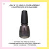 Imagen de Esmalte De Uña China Glaze Heroine Gris Y Glitter Rojo 14ml