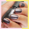 Imagen de Esmalte De Uña China Glaze Heroine Gris Y Glitter Rojo 14ml