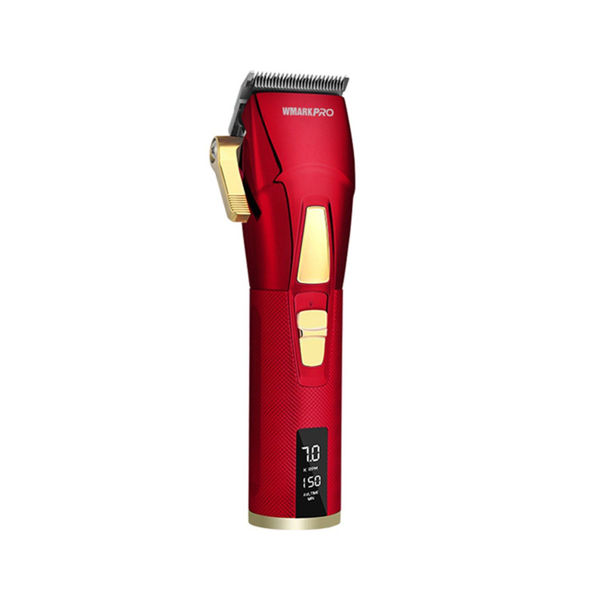 Imagen de Maquina Corte De Pelo Cuchilla Ceramica Wmark NG-2036 Rojo