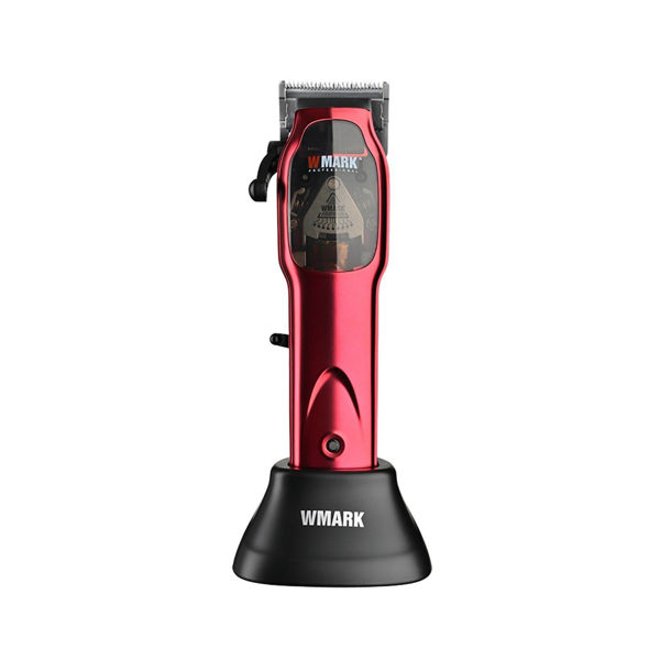 Imagen de Maquina De Corte De Pelo Inalambrica Wmark NG-9002 Rojo
