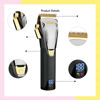 Imagen de Maquina De Corte De Pelo Inalambrica Wmark NG-2022B Negro
