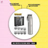 Imagen de Maquina De Corte De Pelo Inalambrica Wmark NG-9001 Gris