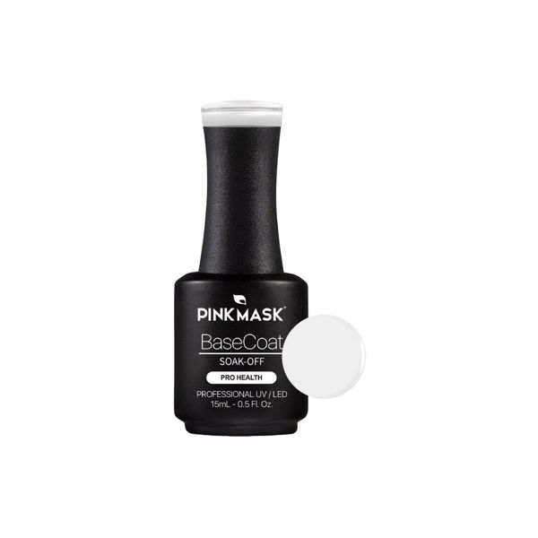 Imagen de Esmalte Para Uñas Gel Base Coat Fortalecedora Pink Mask
