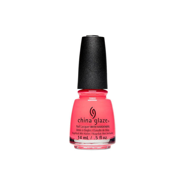 Imagen de Esmalte De Uña China Glaze Rosa Chicle Con Glitter 14ml