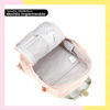 Imagen de Mochila Impermeable Himawari Mod 200 Color Violeta Y Mostaza