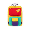 Imagen de Mochila Impermeable Himawari Mod 8029 Mostaza, Rojo Y Verde