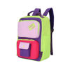 Imagen de Mochila Impermeable Himawari Mod 8029 Violeta Fucsia Y Verde