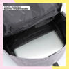 Imagen de Mochila Impermeable Himawari Con Monedero Mod 0422 Fucsia