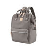 Imagen de Mochila Bolso Impermeable Himawari Mod 1882 Gris Y Beige