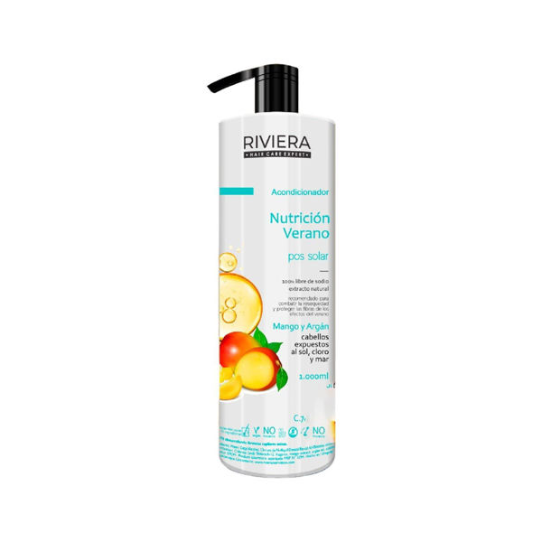 Imagen de Acondicionador S/Sal Riviera Nutrición Verano Mango Argán 1L