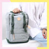 Imagen de Mochila Bolso Impermeable Okta Mod 1085B Verde Bitono