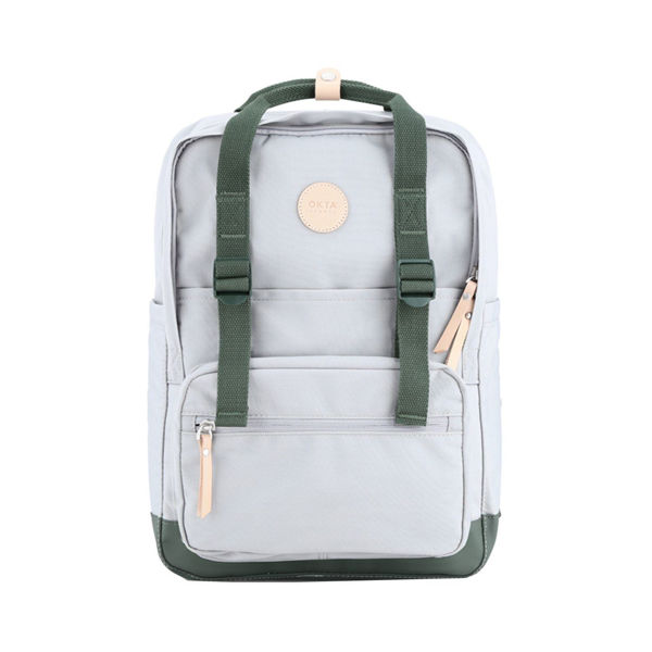 Imagen de Mochila Bolso Impermeable Okta Mod 1085B Verde Bitono