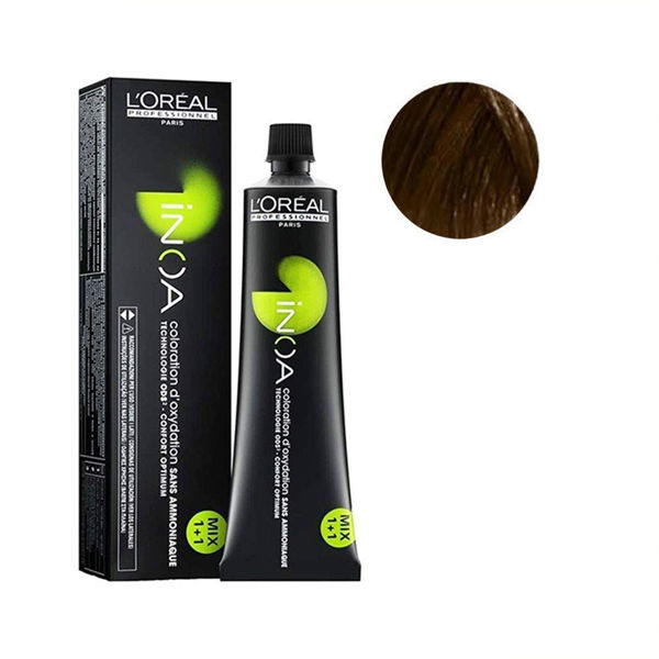 Imagen de Tinta Loreal Profesional Inoa N° 6.3 Color Sin Amoniaco 60gr