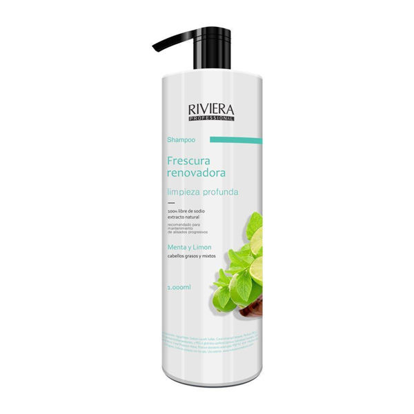 Imagen de Shampoo Sin Sal Riviera Mantenimiento Alisado Progresivo 1L