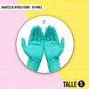 Imagen de Guantes De Nitrilo Descartables Verde 50 Pares Talle S