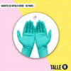 Imagen de Guantes De Nitrilo Descartables Verde 50 Pares Talle M