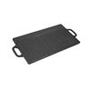 Imagen de Plancha Sarten Bifera Grill Reversible Hierro Con Asas 42cm