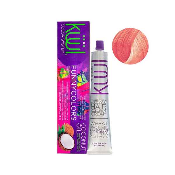 Imagen de Tinta Semipermanente Kuul Fantasia Color Funny Coral 90ml