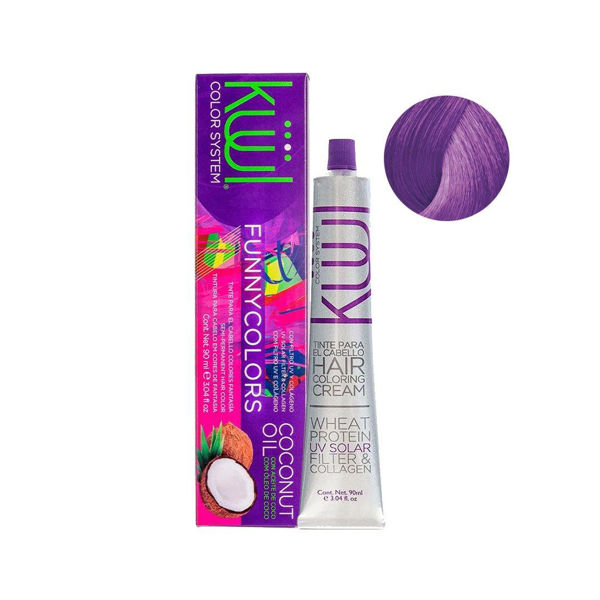 Imagen de Tinta Kuul Fantasía Color Funny Violeta Neón 90ml