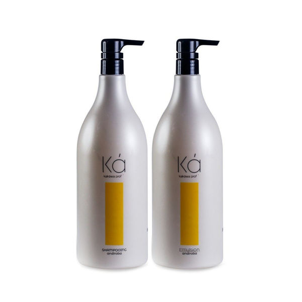 Imagen de Shampoo Sin Sal + Acond Ka Andiroba 1,5 Litros Post Alisado