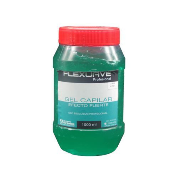 Imagen de Gel Capilar De Fijación Fuerte Flexuave Efecto Brilloso 1K