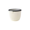Imagen de Canasto Organizador Redondo Plastico Pvc Con Asas 19X14cm