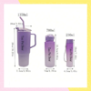 Imagen de 3 Vasos Plásticos Con Pico Y Asa Bicolor 1350ml 700ml  230ml