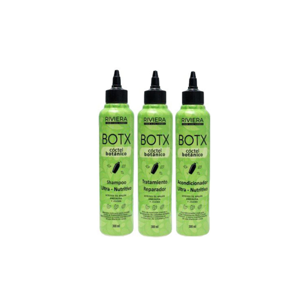 Imagen de Shampoo + Acond. + Tratamiento Riviera Botx Botánico 300ml