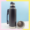Imagen de Termo Acero Inox Con Tapa Mate Y Pico Mate System Y Asa 1L