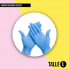 Imagen de Guantes Nitrilo Descartables Caja 50 Pares Talle L