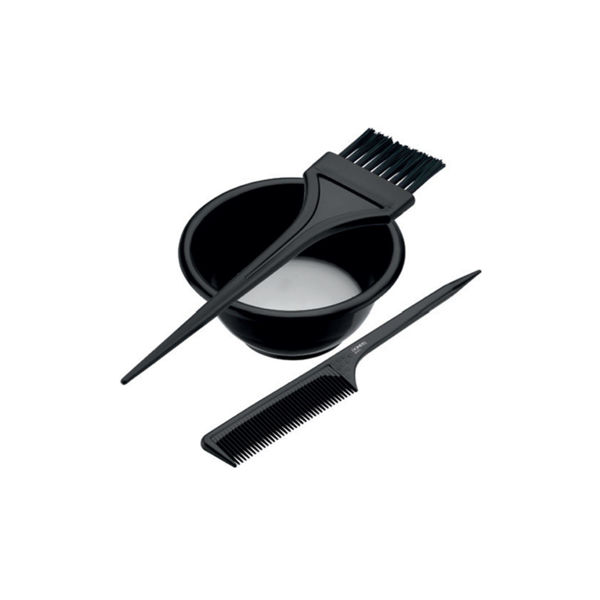 Imagen de Set Pincel + Bowl + Peine Dompel Para Tinta De Cabello