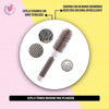 Imagen de Cepillo Brushing Ionico Termico Nano Technology Gris 65mm
