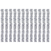 Imagen de Pack 12 Boa Guirnalda Gruesa Navideña Plata Tornasol 210cm