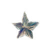 Imagen de Estrella Tornasolada De Papel Adorno Colgante Navideño 18cm