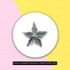 Imagen de Pack 6 Estrellas Tornasoladas Adorno Colgante Navideño 18cm