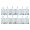 Imagen de Pack 12 Velas De Luz Led Acrílica Luz Cálida 3,5cm X 8cm