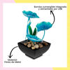 Imagen de Fuente De Agua Para Mesa Escritorio Azul Colibrí USB 5V
