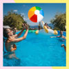 Imagen de Pelota Multicolor Inflable De Playa Piscina Grande 35cm