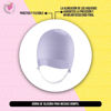 Imagen de Pack 6 Gorras De Silicona Dompel Violeta Para Mechas Reflejos