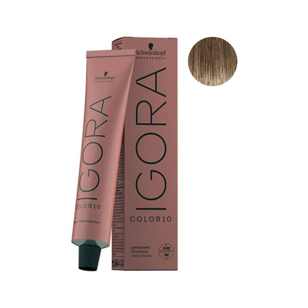 Imagen de Tinta Permanente Schwarzkopf Igora Color10 Tono 8-0 60gr